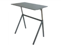 Matting Standup Desk Grey 96cm Kontorpult Hev Og Senk